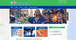 Desktop Screenshot of evanstonrunningclub.org